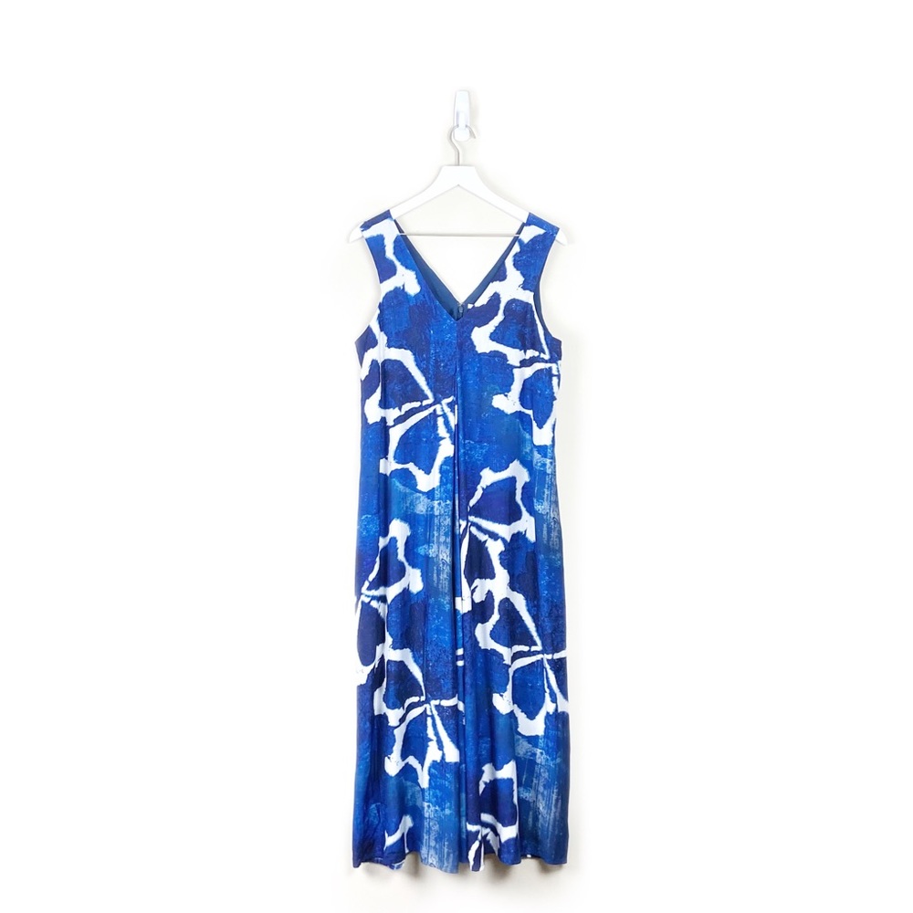 Floreat | Rare Makua Silk Abstract Maxi Dress